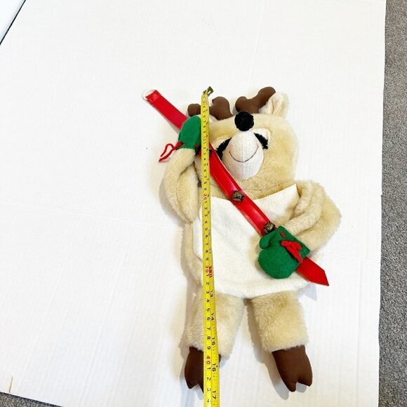 🌷SALE Vintage Hallmark Christmas 1981 Reindeer Card Carrier Collectible - Picture 10 of 12